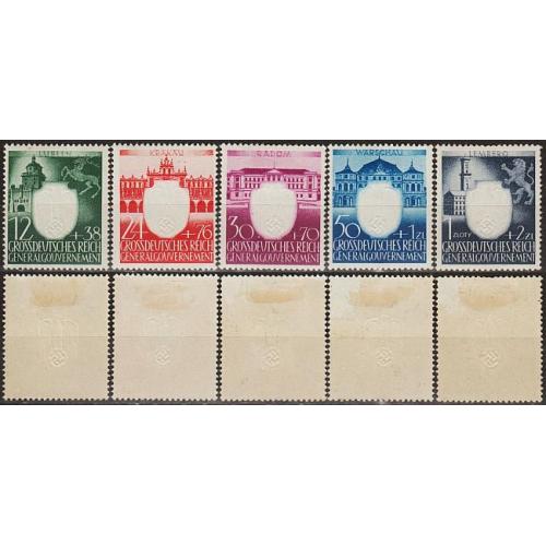 1943 - Рейх - Ген.Губернаторство - Архітектура Mi.105-109 *