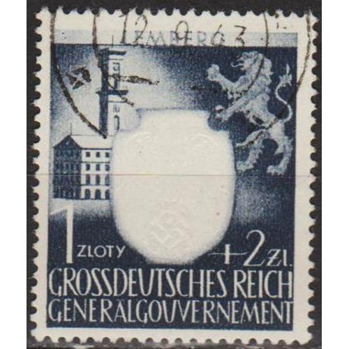 1943 - Рейх -GG - Архітектура - Львів Mi.109