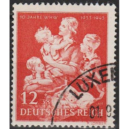 1943 - Рейх - Помощь матери Mi.859 _ гаш