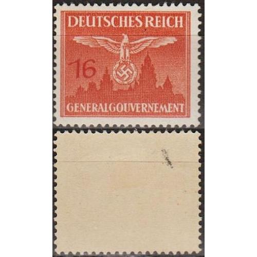 1943 - Рейх - Службова - Орел над м.Краків 16 Mi.29 *