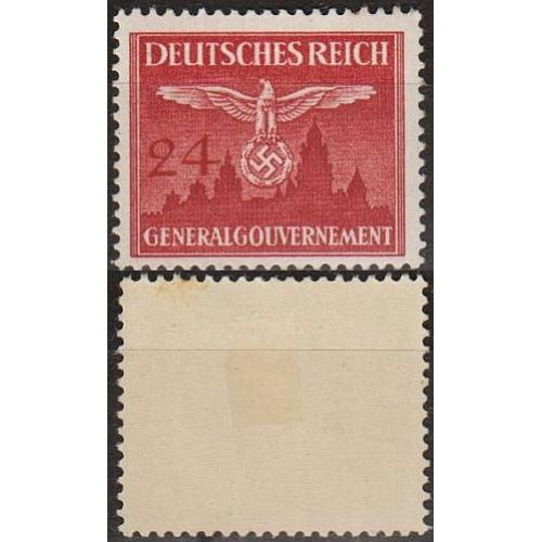 1943 - Рейх - Службова - Орел над м.Краків 24 Mi.31 *