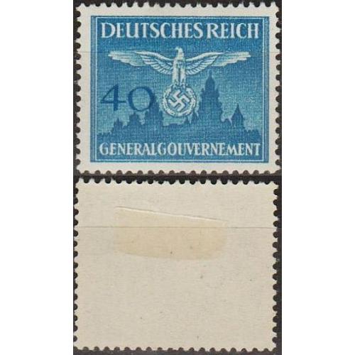 1943 - Рейх - Службова - Орел над м.Краків 40 Mi.33 *