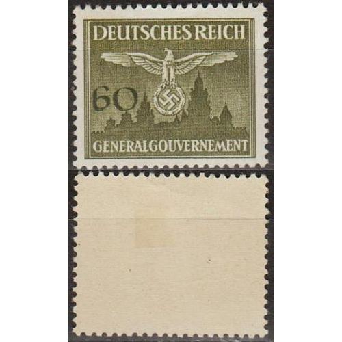 1943 - Рейх - Службова - Орел над м.Краків 60 Mi.34 *