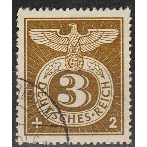 1943 - Рейх - Спецзнак Mi.830  _гаш