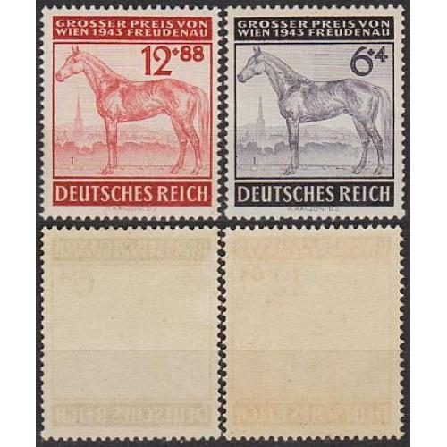 1943 - Рейх - Турнір у Відні Mi.857-58 **/*