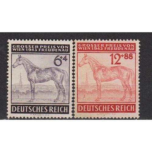 1943 - Рейх - Турнір у Відні Mi.857-58 (*)