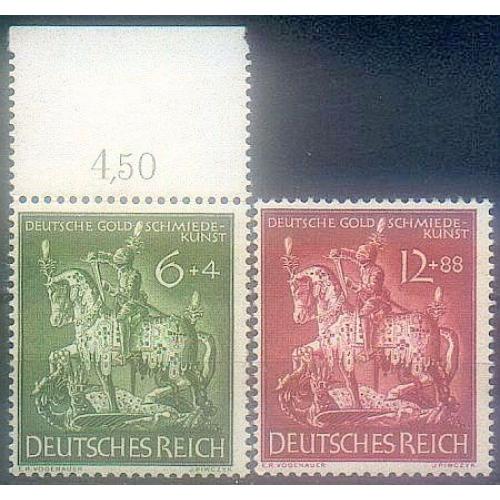1943 - Рейх - Ювелірне мистецтво Mi.860-61 **