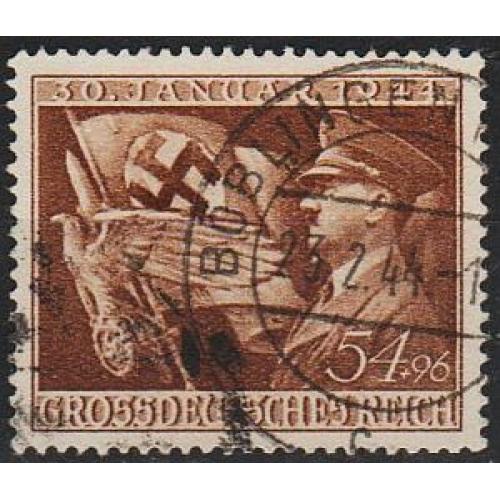 1944 - Рейх - 11 років правління Гітлера Mi.865 _гаш _3,0 €