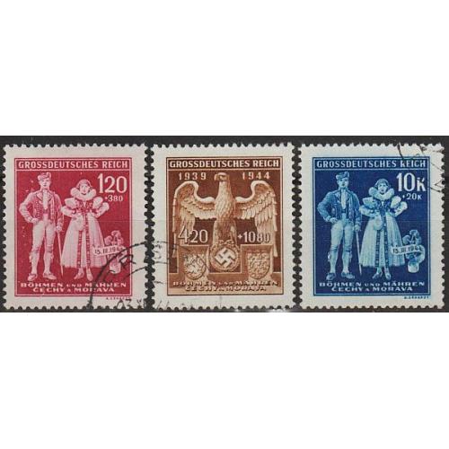 1944 - Рейх - Богемія - 5 років Протекторату Mi.133-35 _4.0 €
