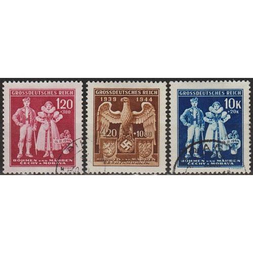 1944 - Рейх - Богемія - 5 років Протекторату Mi.133-35 _4.0 €