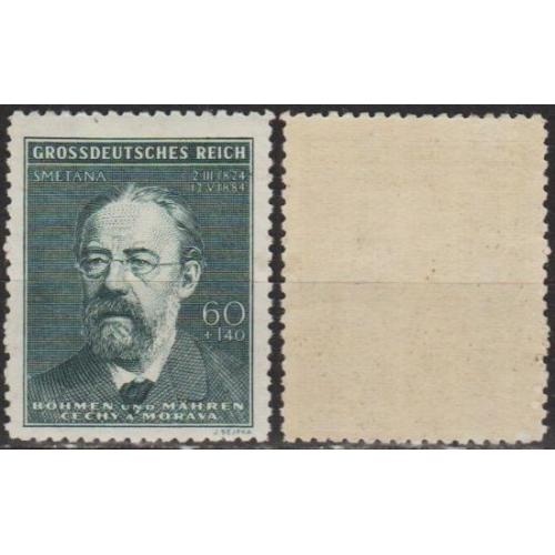 1944 - Рейх - Богемія - Ф. Сметана Мі.138 **
