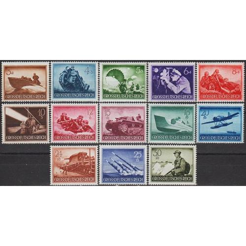 1944 - Рейх - День Вермахта Mi.873-85 **