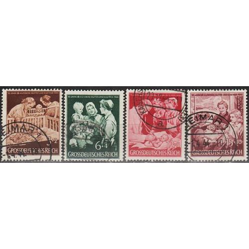 1944 - Рейх - Допомога матері Mi.869-72 _4,0 €