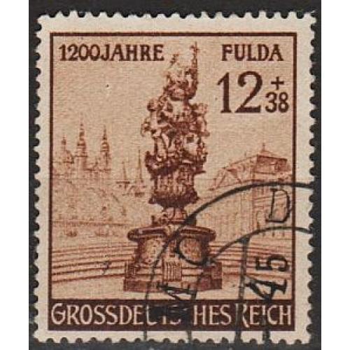 1944 - Рейх - Город Фулда Mi.886_ гаш