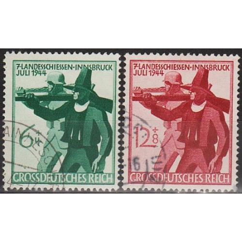 1944 - Рейх - Тірольські стрільці Mi.897-98  _2,20 €