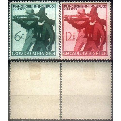 1944 - Рейх - Тірольські стрільці Mi.897-98 *