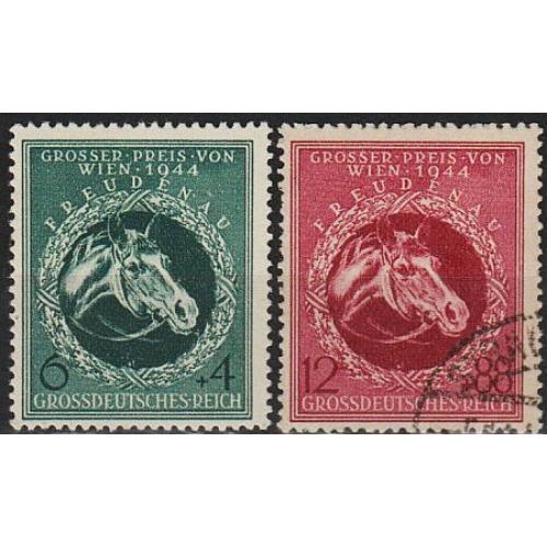 1944 - Рейх - Турнір у Відні Mi.900-901 _2.80 € _гаш