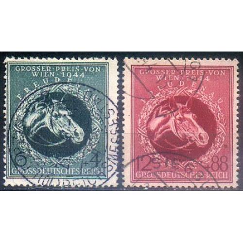 1944 - Рейх - Турнір у Відні Mi.900-901 _2.80 € _гаш