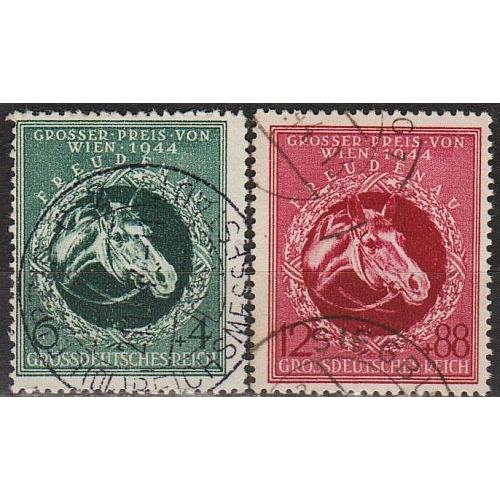 1944 - Рейх - Турнір у Відні Mi.900-901 _2.80 € _гаш