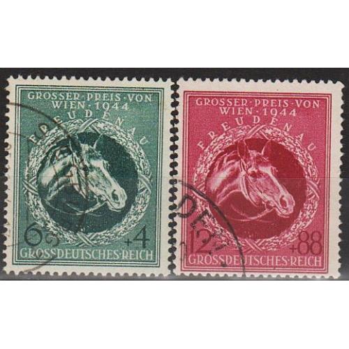 1944 - Рейх - Турнір у Відні Mi.900-901 _2.80 € _гаш