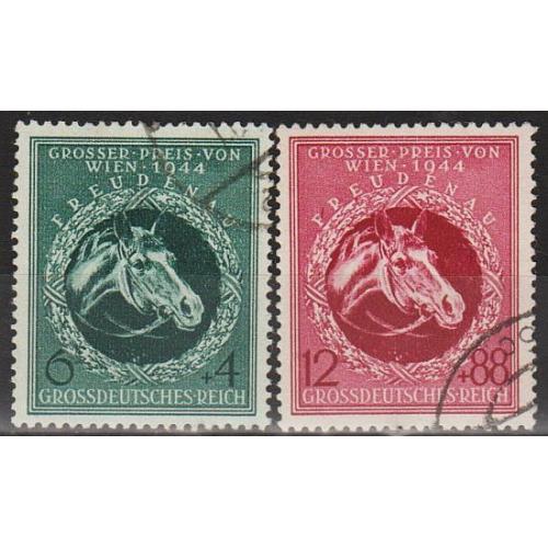 1944 - Рейх - Турнір у Відні Mi.900-901 _2.80 € _гаш