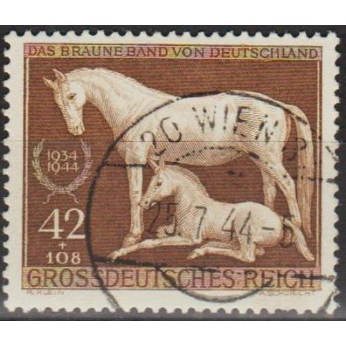 1944 - Рейх - Турнір в Мюнхені Mi.899 - гаш