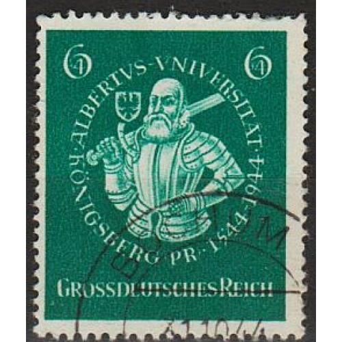 1944 - Рейх - Університет Кенігсберга Mi.896 _гаш _1.60 €
