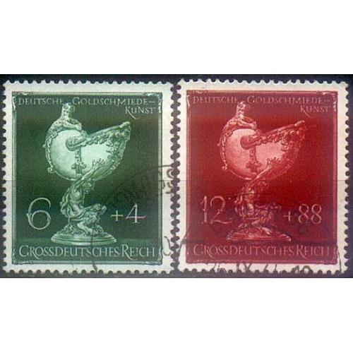 1944 - Рейх - Ювелірне мистецтво Mi.902-03  _гаш
