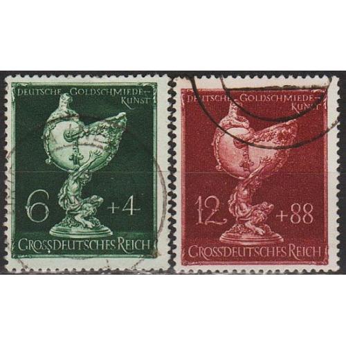 1944 - Рейх - Ювелірне мистецтво Mi.902-03  _гаш