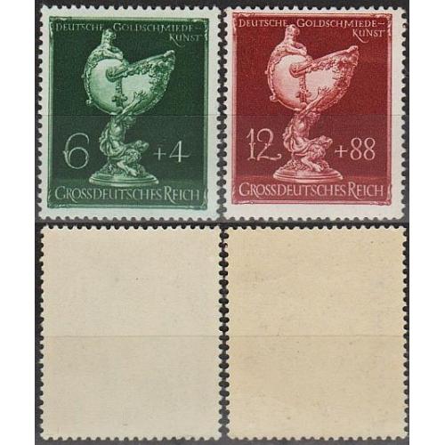 1944 - Рейх - Ювелирное общество Mi.902-03 **