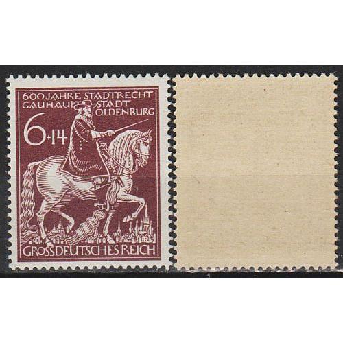 1945 - Рейх - 600 років міста Олденбург Mi.907 **