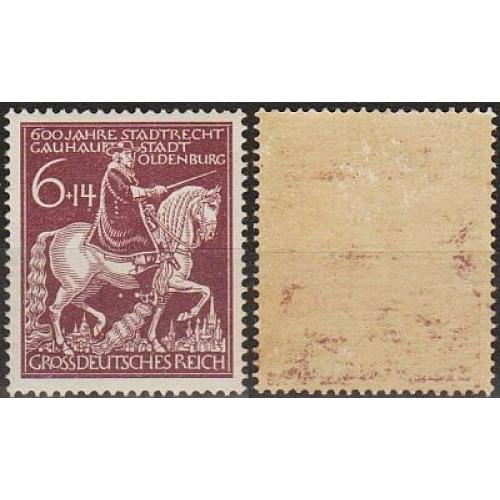 1945 - Рейх - 600 років міста Олденбург Mi.907 *