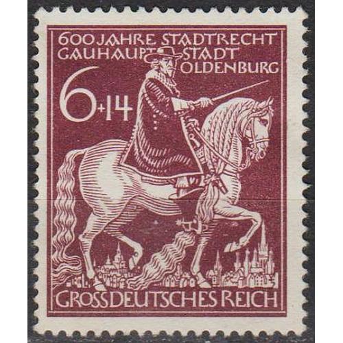 1945 - Рейх - 600 років міста Олденбург Mi.907 (*)
