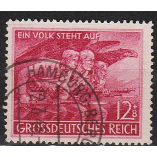 1945 - Рейх - Народний штурм Mi.908 _гаш _3,50 €