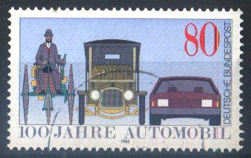1986 - ФРГ - 100 лет автомобиля Mi.1268