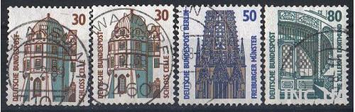 1987 - ФРГ - Стандарты Mi.1339-42