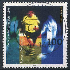 1996 - ФРГ - Чемпионат по футболу Mi.1879