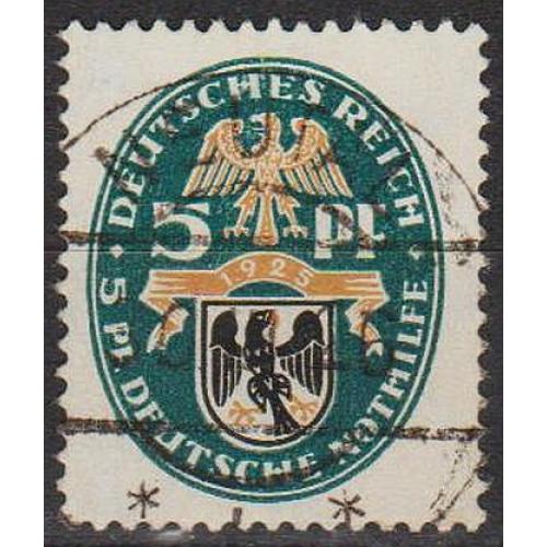 1925 - Німеччина - Допомога - Герби - Прусія Mi.375  _гаш