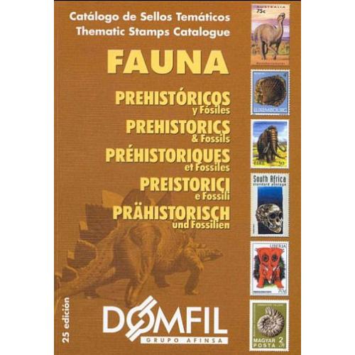 DOMFIL - 2003 Thematic Stamp Catalogue - Prehistorics / Доисторические животные - *.pdf