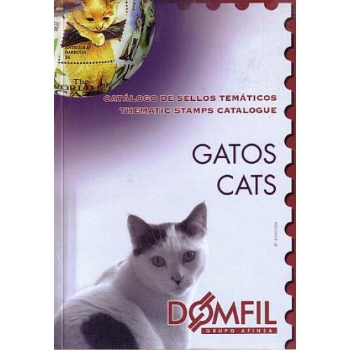 DOMFIL - 2004 - Каталог марок - Кошки / Thematic Stamp Catalogue - Cats - *.pdf
