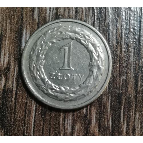 1 злотий 1995 Польща.