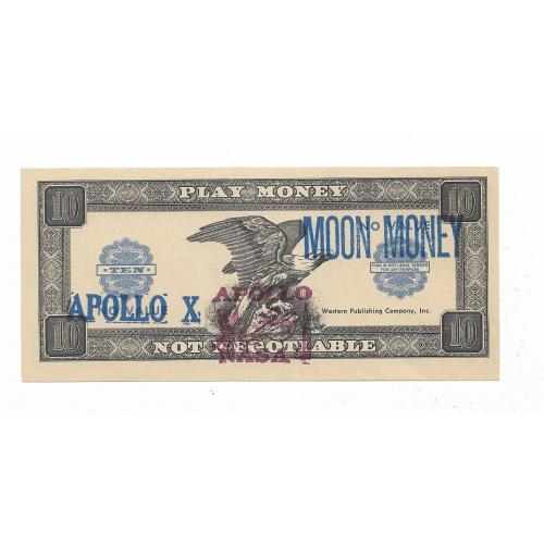 10 Лунные деньги Apollo NASA США