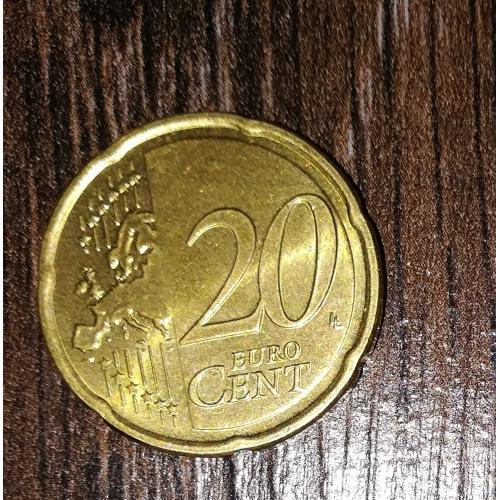 20 євроцентів лепт 2010. Греція