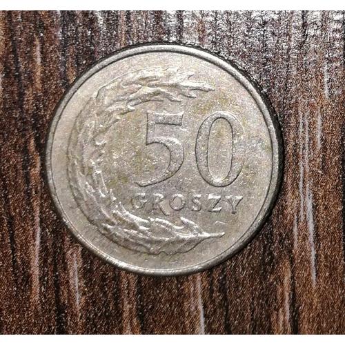 50 грошів Польща 1995