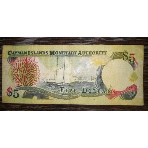 CAYMAN ISLANDS Каймани 5 доларів 1996 1998 № ...111...
