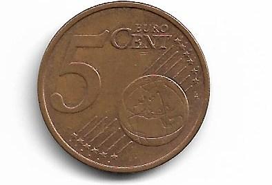 Германия 2007, 5 евроцентов D