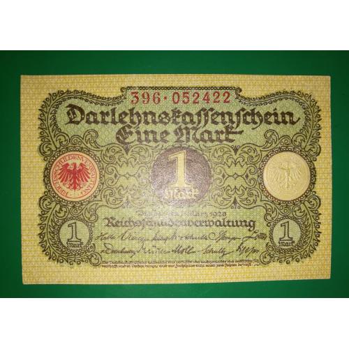 Germany Германия Німеччина 1 марка 1920 конгрев