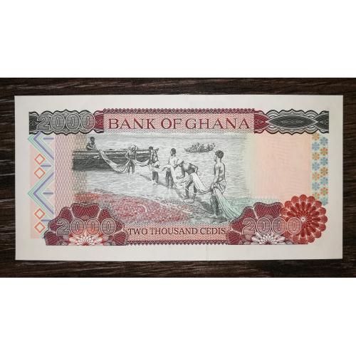 GHANA Гана 2000 седи 5 декабря 1996 Р33. № АА 002...