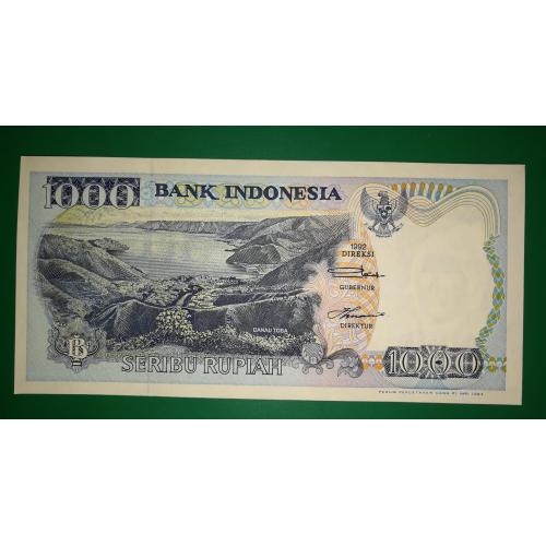INDONESIA Индонезія 1000 рупій 1993 1992