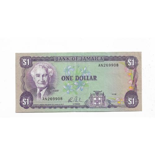 Jamaica Ямайка 1 долар 1 січня 1985 